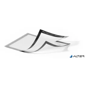   Infokeret, A4, mágneses, DURABLE "DURAFRAME® MAGNETIC PLUS", ezüst
