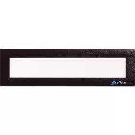   Bemutató fejléc, 297x40 mm, mágneses, DURABLE "DURAFRAME® MAGNETIC TOP", fekete