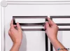 Bemutató fejléc, 297x40 mm, mágneses, DURABLE "DURAFRAME® MAGNETIC TOP", fekete