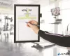 Infokeret, A4, öntapadó, jegyzetelhető, DURABLE DURAFRAME® 'NOTE', fekete