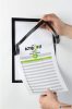 Infokeret, A4, öntapadó, jegyzetelhető, DURABLE DURAFRAME® 'NOTE', fekete