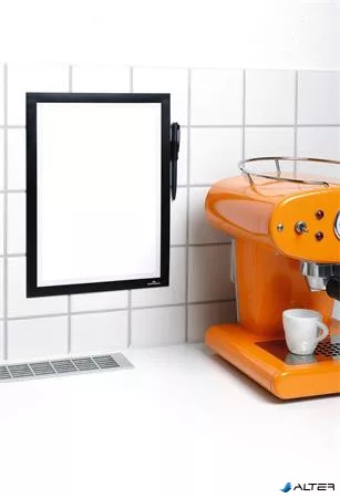 Infokeret, A4, öntapadó, jegyzetelhető, DURABLE DURAFRAME® 'NOTE', fekete