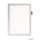 Infokeret, A4, öntapadó, jegyzetelhető, DURABLE DURAFRAME® "NOTE", ezüst