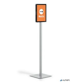   Padlóállvány, A4, DURABLE "INFO STAND BASIC", antracit-szürke
