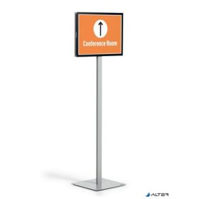   Padlóállvány, A3, DURABLE "INFO STAND BASIC" antracit-szürke