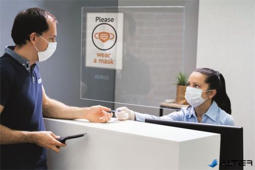 Dokumentumtartó, elektrosztatikus, A4, DURABLE