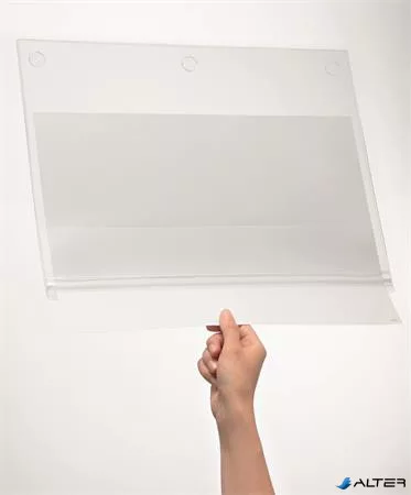 Információs tasak, vízálló, öntapadó, A3, DURABLE