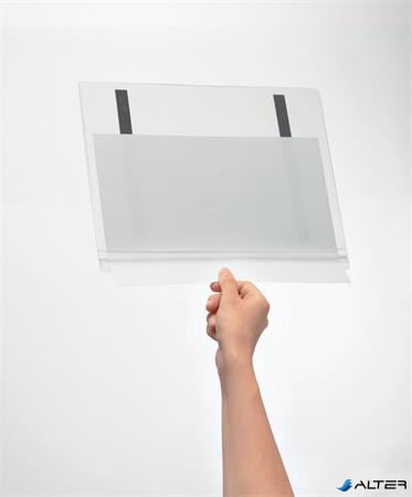 Információs tasak, vízálló, mágneses, A4, DURABLE