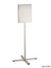 Padlóállvány, kültéri, A3, DURABLE "INFO STAND", antracit-szürke
