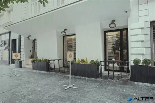 Padlóállvány, kültéri, A3, DURABLE "INFO STAND", antracit-szürke