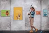 Infokeret, alumínium, kültéri, A3, DURABLE "Outdoor", ezüst