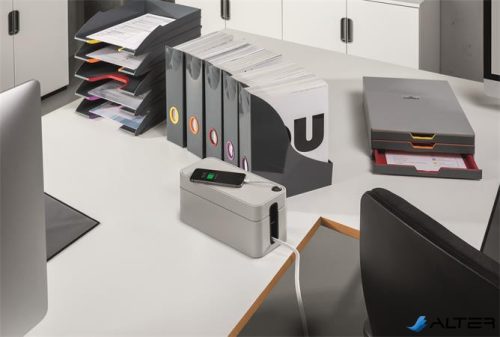 Kábelrendező doboz, DURABLE 'CAVOLINE', szürke