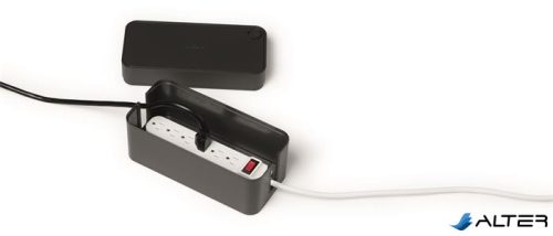 Kábelrendező doboz, DURABLE 'CAVOLINE', grafitszürke