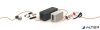Kábelrögzítő klip, öntapadó, DURABLE "CAVOLINE® Clip pro 1", szürke