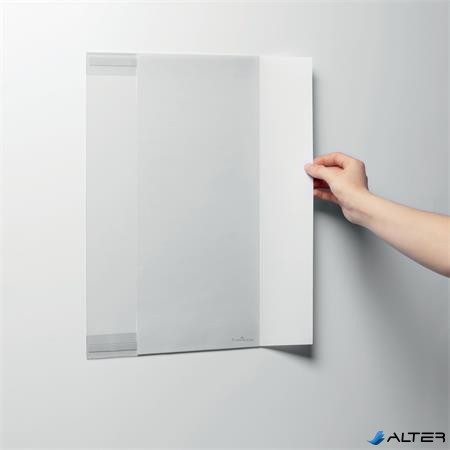 Infokeret, A3, öntapadó háttal, DURABLE 'rPET', áttetsző