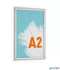 Infokeret, alumínium, kültéri, A2, DURABLE "Outdoor", ezüst