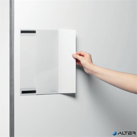 Infokeret, A4, mágneses, DURABLE 'rPET', áttetsző