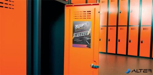 Infokeret, A4, mágneses, DURABLE 'rPET', áttetsző