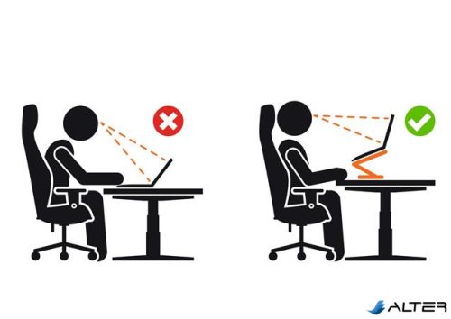 Laptop állvány, DURABLE "Rise"