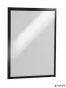 Infokeret, A2, DURABLE "DURAFRAME® POSTER", fekete