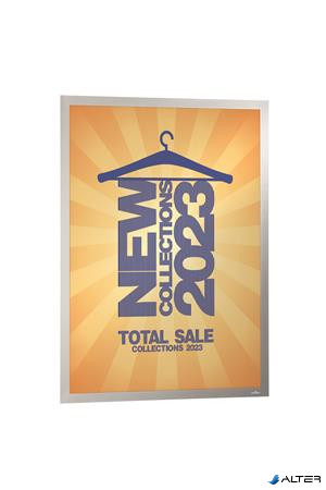 Infokeret, A2, DURABLE "DURAFRAME POSTER", ezüst