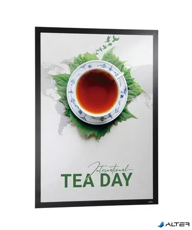 Infokeret, 50x70 cm, DURABLE "DURAFRAME® POSTER", fekete