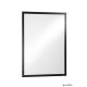 Infokeret, A1, DURABLE "DURAFRAME® POSTER", fekete
