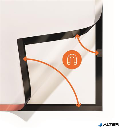 Infokeret, A1, DURABLE, 'DURAFRAME POSTER', ezüst