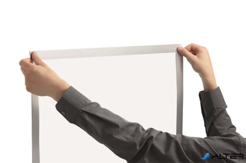 Infokeret, A1, DURABLE, 'DURAFRAME POSTER', ezüst