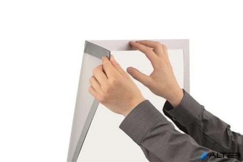 Infokeret, A1, DURABLE, 'DURAFRAME POSTER', ezüst