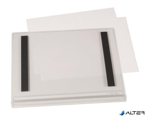 Információs tasak, vízálló, mágneses, A5, DURABLE