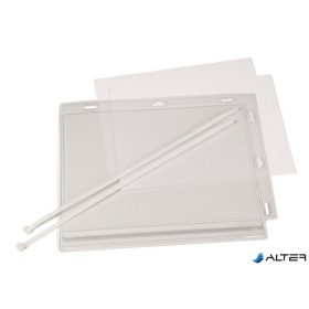   Információs tasak, vízálló, kábelkötegelővel rögzíthető, A5, DURABLE