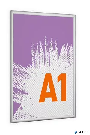 Infokeret, alumínium, kültéri, A1, DURABLE "Outdoor", ezüst