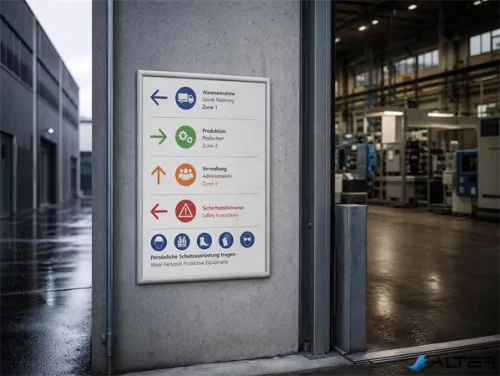 Infokeret, alumínium, kültéri, A1, DURABLE "Outdoor", ezüst