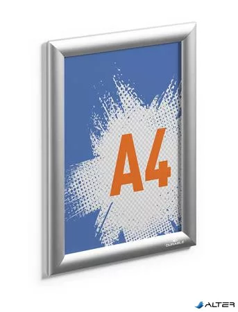 Infokeret, alumínium, kültéri, A4, DURABLE 'Outdoor', ezüst