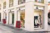 Megállító tábla, poszteres, A1, DURABLE "Fold Outdoor", ezüst