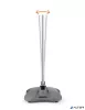 Megállító tábla, poszteres, talppal, A1, DURABLE "Heavy Base Outdoor", ezüst