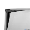 Megállító tábla, poszteres, talppal, A1, DURABLE "Heavy Base Outdoor", ezüst
