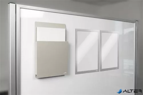 Dokumentumtartó, A4, mágneses, DURABLE "Info Box", szürke