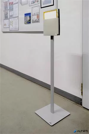Dokumentumtartó, A4, mágneses, DURABLE "Info Box", szürke