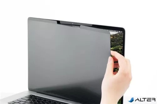 Monitorszűrő, betekintésvédelemmel, 302x189 mm, 14' 16:10, DURABLE 'MAGNETIC 14', mágneses