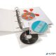 CD/DVD tartó zseb, lefűzhető, DURABLE