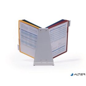  Bemutatótábla tartó, asztali, 10 db bemutatótáblával, DURABLE 'VARIO® 10', vegyes szín