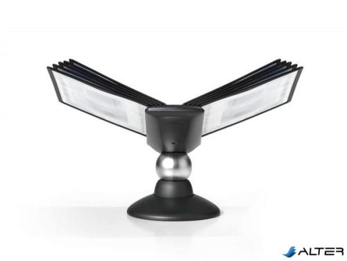 Bemutatótábla tartó, asztali, 10 db bemutatótáblával, DURABLE, 'Motion', fekete