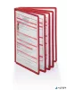 Bemutatótábla, A4, DURABLE 'SHERPA®', piros