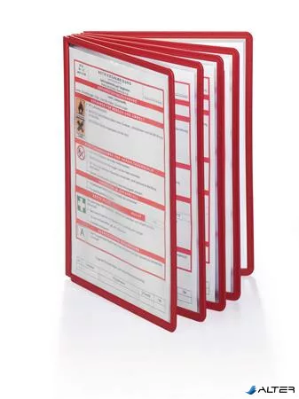 Bemutatótábla, A4, DURABLE "SHERPA®", piros