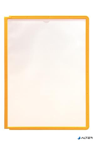 Bemutatótábla, A4, DURABLE "SHERPA®", sárga