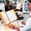 Bemutatótábla, A4, DURABLE "SHERPA®", sárga