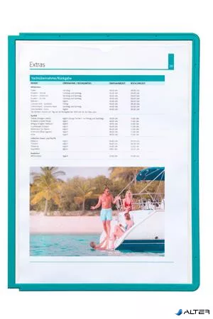 Bemutatótábla, A4, DURABLE "SHERPA®", zöld