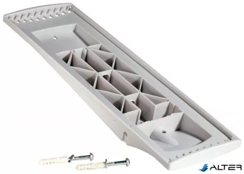 Bemutatótábla tartó, fali, 10 db táblához, DURABLE "SHERPA® WALL", szürke